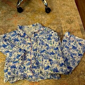 Roller Rabbit Ski Toile Loungewear